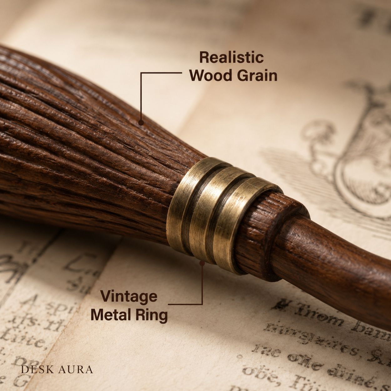 Floating Broomstick Pen
