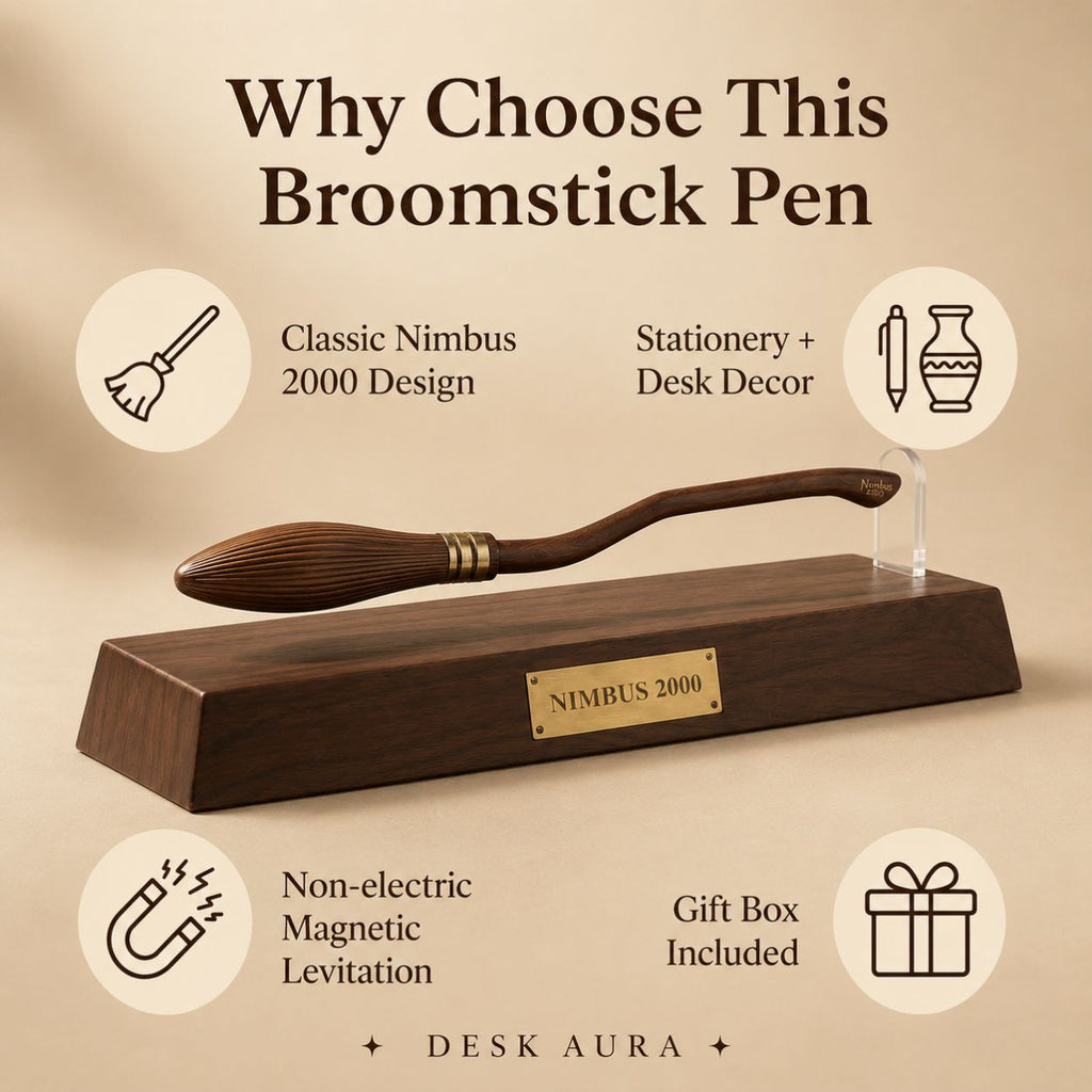 Floating Broomstick Pen