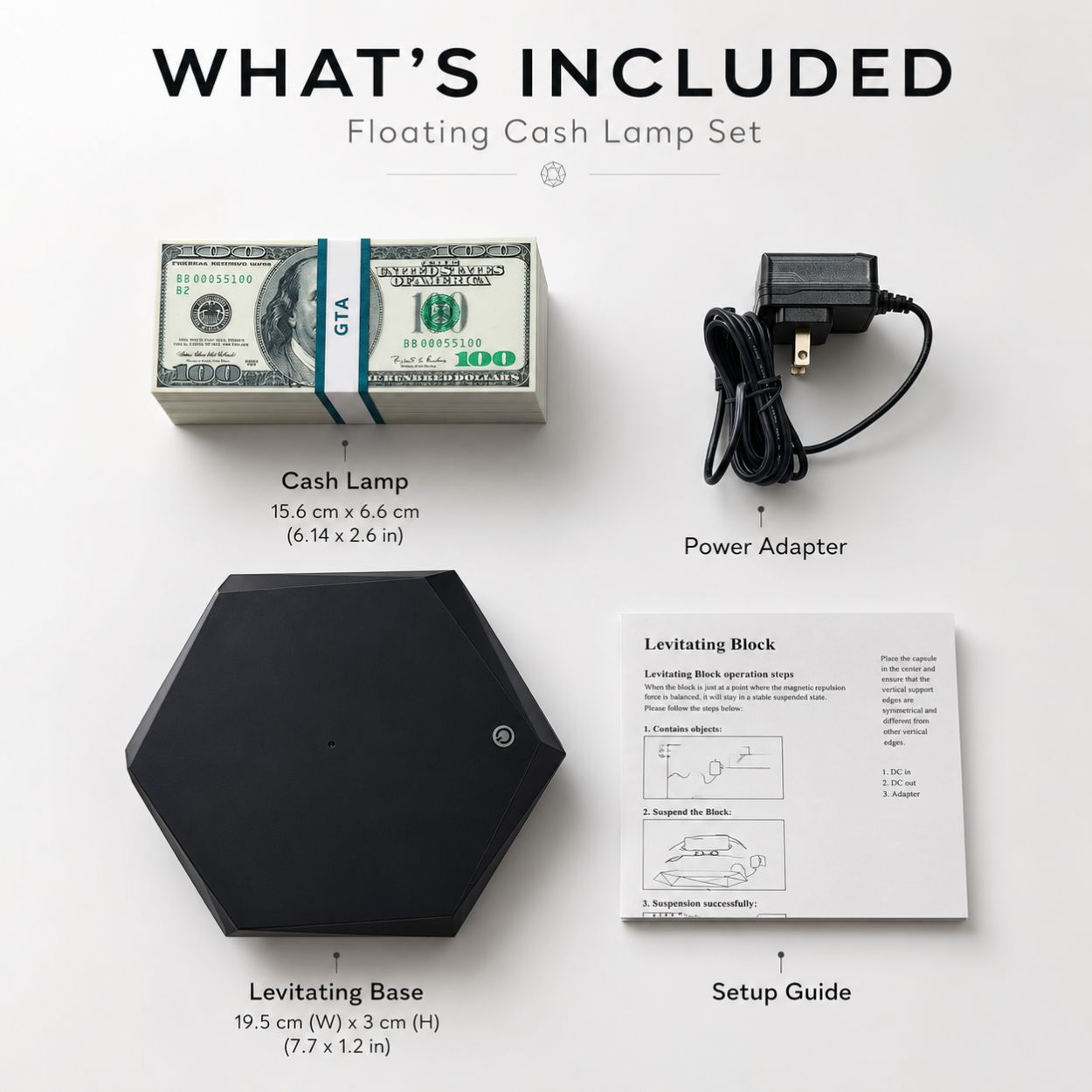 Floating Cash Lamp