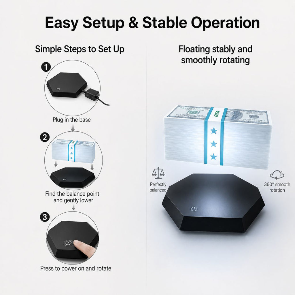 Floating Cash Lamp